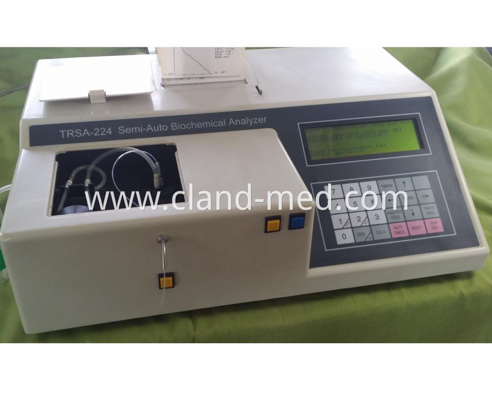 High Quality Semi Auto Biochemistry Analyzer